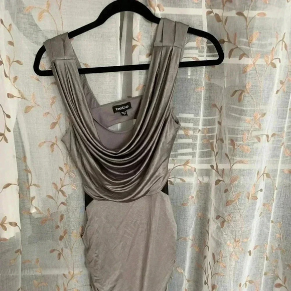 👗BEBE Backless Party Dress - Picture 1 of 9